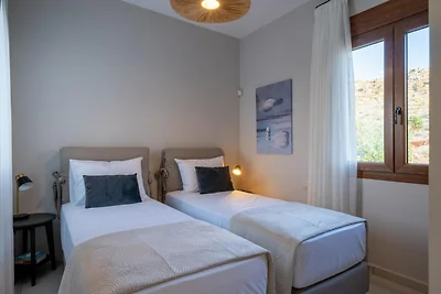 Spaziosa villa a Rethymno con vista sul mare