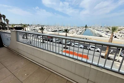 Wohnung in La Grande Motte mit Hafenblick