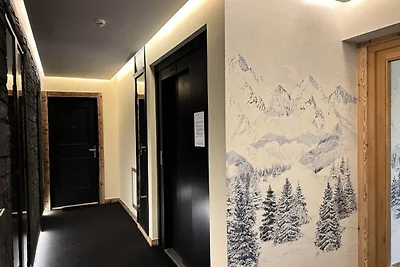 Wohnung in Vars mit Spa und Pistenzugang