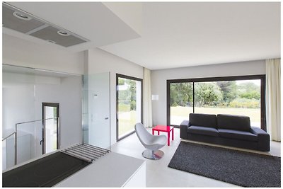 Moderne vrijstaand villa van minimalistische ...