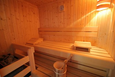 Ruhiges Chalet mit Sauna und Whirlwanne in Sa...
