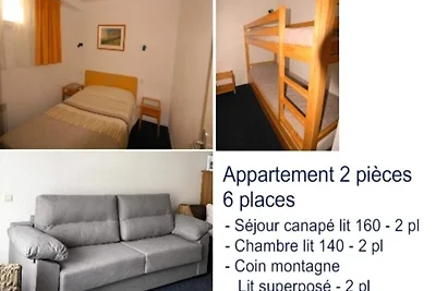 2 Zimmer für 6 Personen