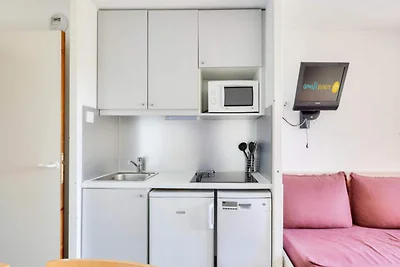 Studio in Avoriaz mit Talblick