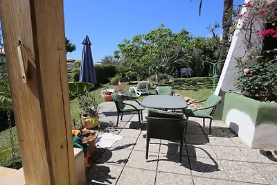 Erholung im Garten und am Strand