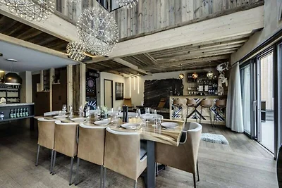 Apartment in Tignes mit Seeblick und Spa