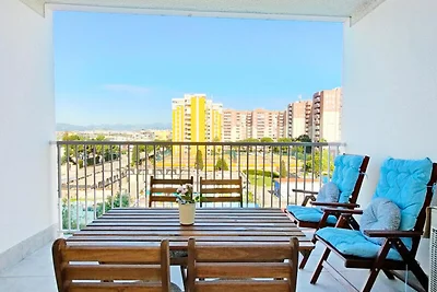 Appartement in Canet met uitzicht op het...