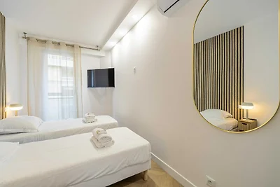 Elegantes Apartment mit Balkon in Strandnähe ...