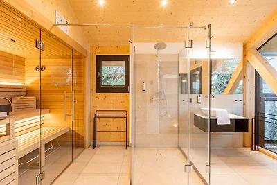 Superior-Chalet mit Sauna und Hottub