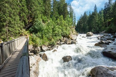 Chalet da sci con bagno di bolle all'aperto