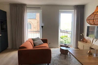 Lodge mit schönem Blick auf den Garten