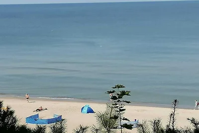 Wohnung nahe Ostsee mit Balkonblick