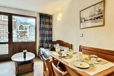 Wohnung in Tignes mit Bergblick