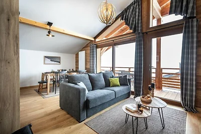 Apartment mit Panoramablick auf die Berge