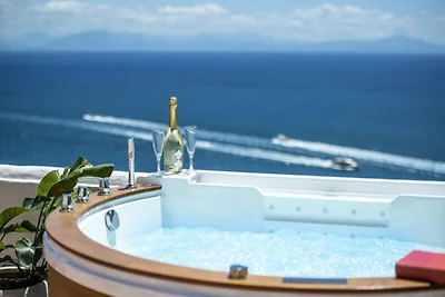 Villa a Praiano con terrazza vista mare