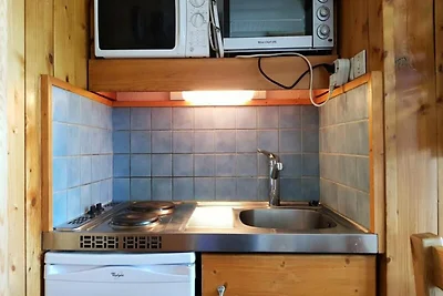 Ferienwohnung in Arc 1600 mit Blick auf den M...