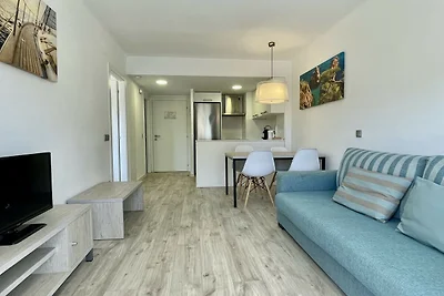 Appartement voor vier personen met één kamer