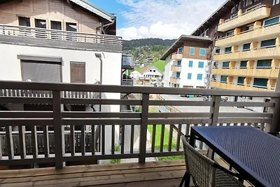 Wohnung mit Doppelbalkon im Herzen des Dorfes