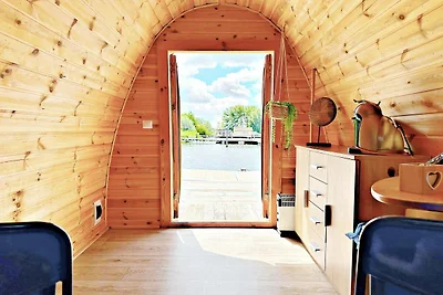 Unieke waterbubbel bij de jachthaven