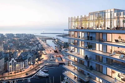 Appartamento di lusso sulla costa belga a...