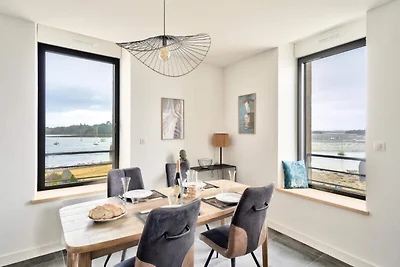Wohnung in Île-Tudy mit Meerblick