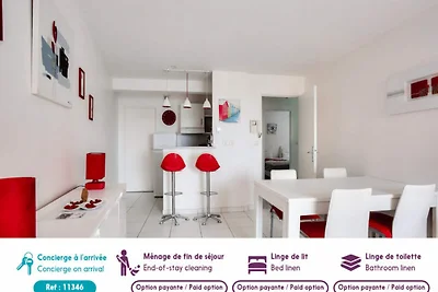 Apartment in Erquy mit Balkon und Meerblick