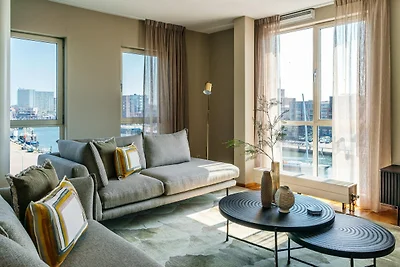 Apartment in Scheveningen mit Hafenblick