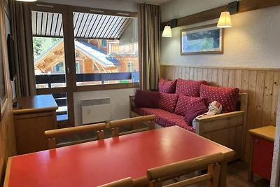 Wohnung in Plagne 1800 mit Mont Blanc Blick