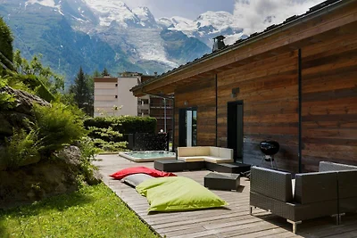 Contemporary Chalet with Hot Tub & Mountain...