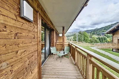 Appartamento a Les Gets con giardino jacuzzi