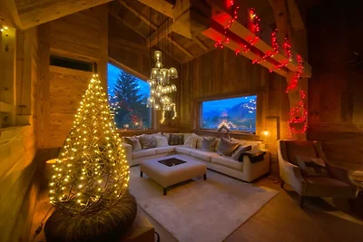 Uitzonderlijk chalet met zwembad en aircondit...
