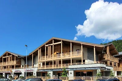 Apartment in den Alpen mit privatem Garten