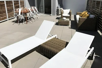 Wohnung in Grau-du-Roi mit Meerblickterrasse