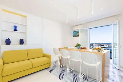 Apartment mit Hafenblick in Marina di Cassano