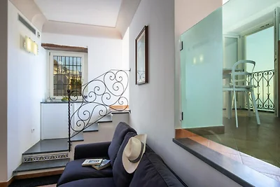 Wohnung in Praiano mit Blick auf Capri