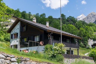 Ferienhaus im Fieschertal Wallis mit Garten