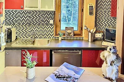 Apartment in Tignes mit Blick auf die Berge