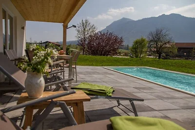 Hütte in Inzell mit Schwimmbecken