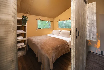 Premium-Safari-Zelt mit extra großer Terrasse