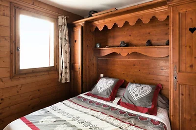 Wohnung in Les Menuires mit Bergblick