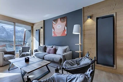 Moderne Wohnung mit Aussicht