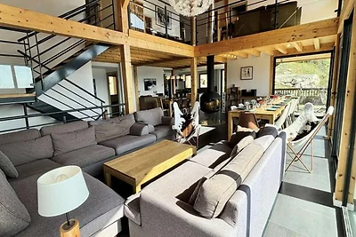 Chalet in Notre-Dame mit Sauna und Whirlpool