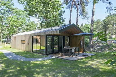 Modernes Chalet mit Klimaanlage in einem Feri...