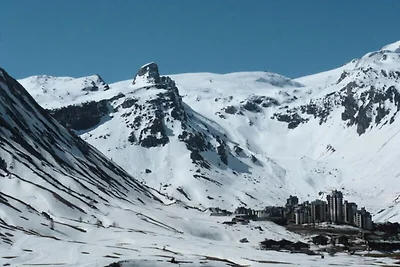 Wohnung in Tignes mit Seeblick