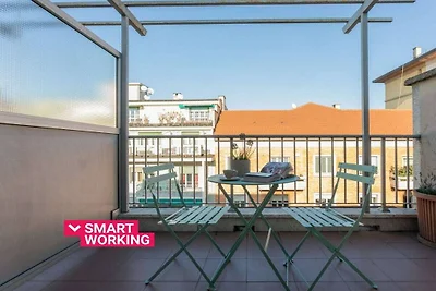 Wohnung in Torino mit Terrasse