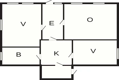 6 Personen Ferienhaus in lyngdal-By Traum