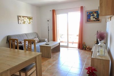 Ruim appartement in Villaricos met uitzicht o...