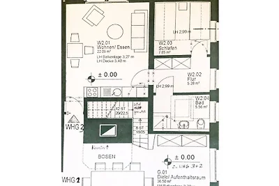 Ferienwohnung mit 1 Schlafzimmer