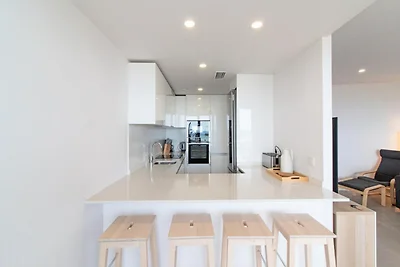 Appartement vlakbij het strand van Canet met...