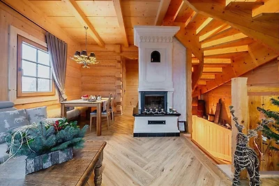 Ferienhaus im Highland-Stil, Sauna, Whirlpool