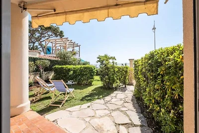 Apartment in Cannes mit Meerblick und Garten